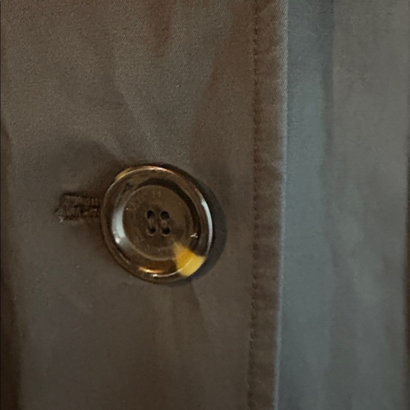 Michael Kors Trench Coat Black Medium - Picture 6 of 10